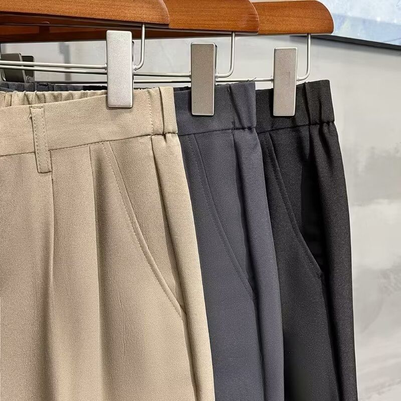 farrahces - Effen korte jurk met elastische taille