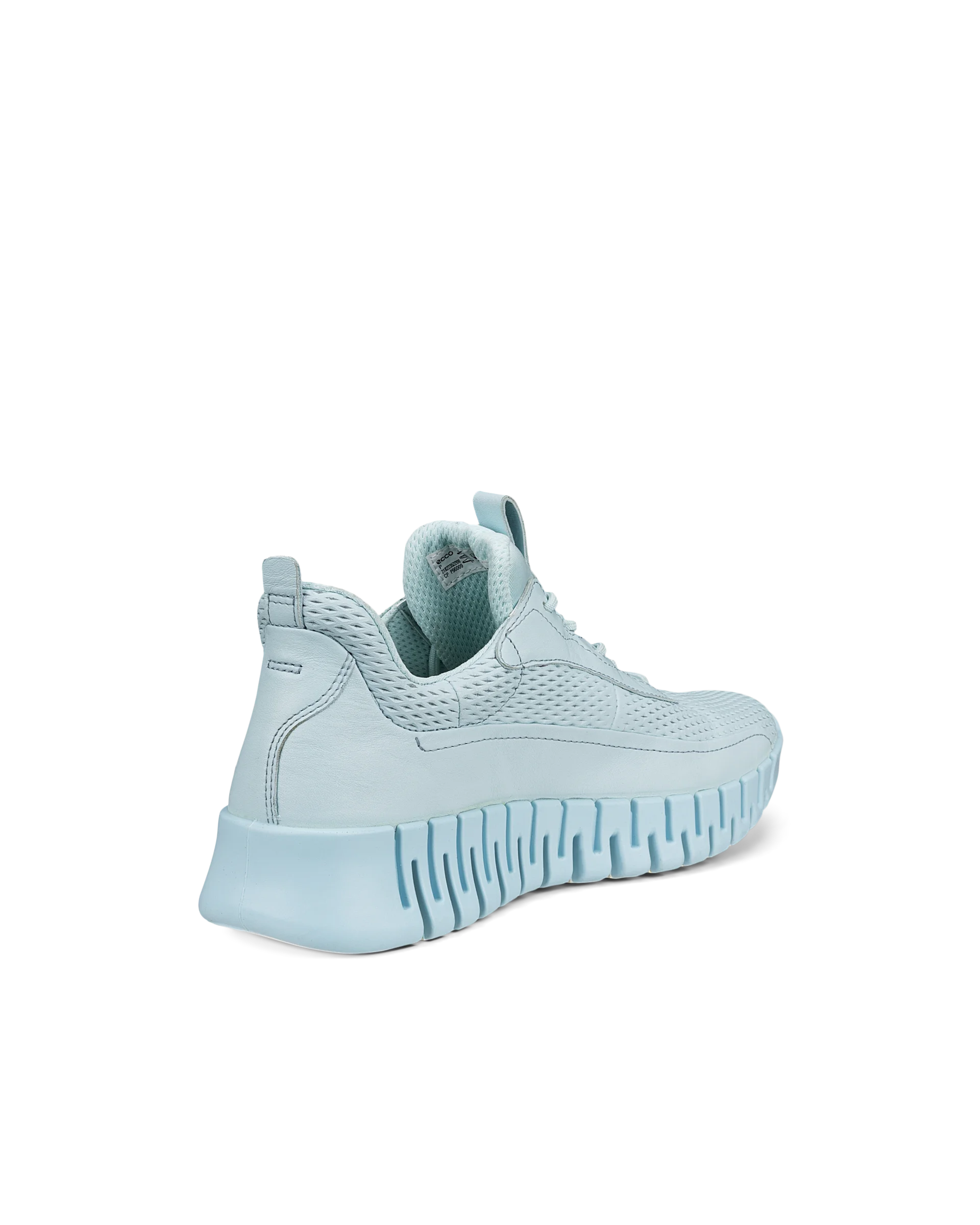 ECCO GRUUV W Damen Ledersneaker Blau