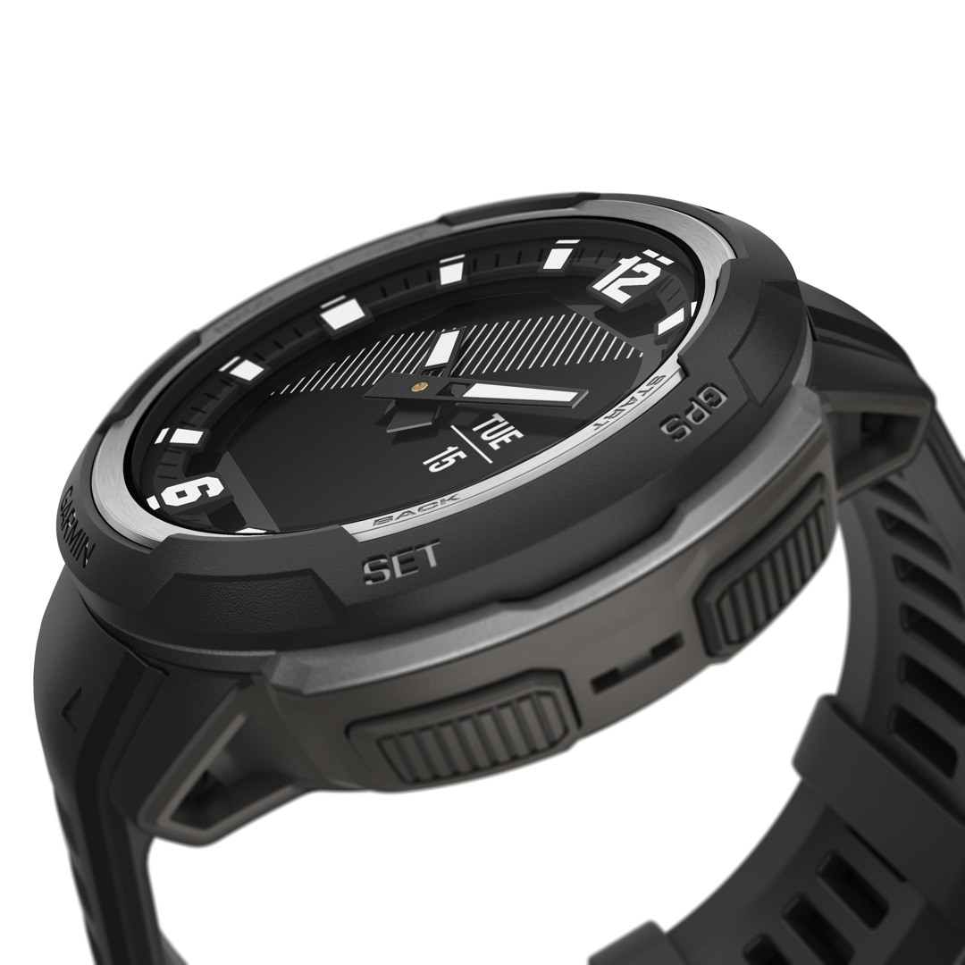 Garmin Instinct Crossover Schwarz
