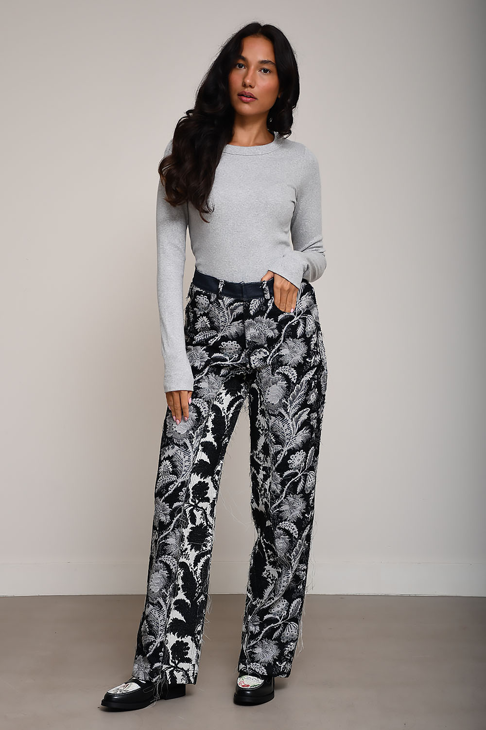 Tom jacquard pants