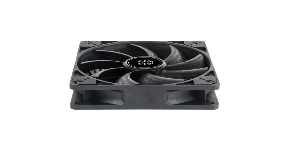 SilverStoneAir Penetrator 184i PRO case fan  (Zwart, 180 x 180 x 32 mm, PWM)