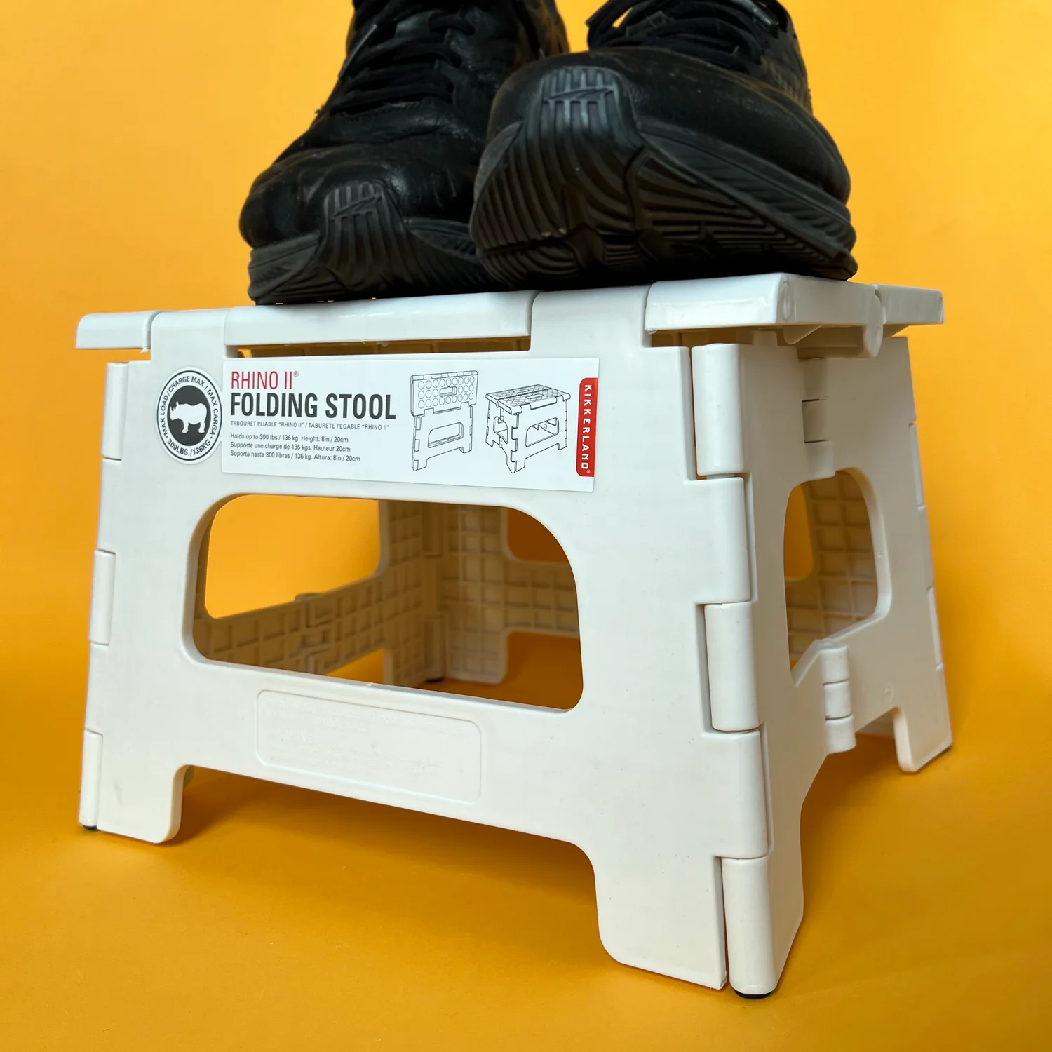 Rhino® II Step Stool White