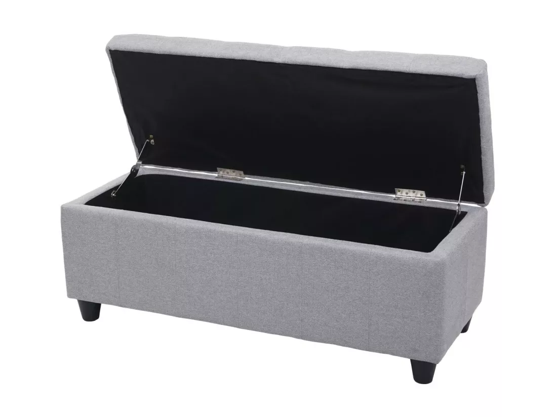 Coffre de rangement Kriens, gris clair