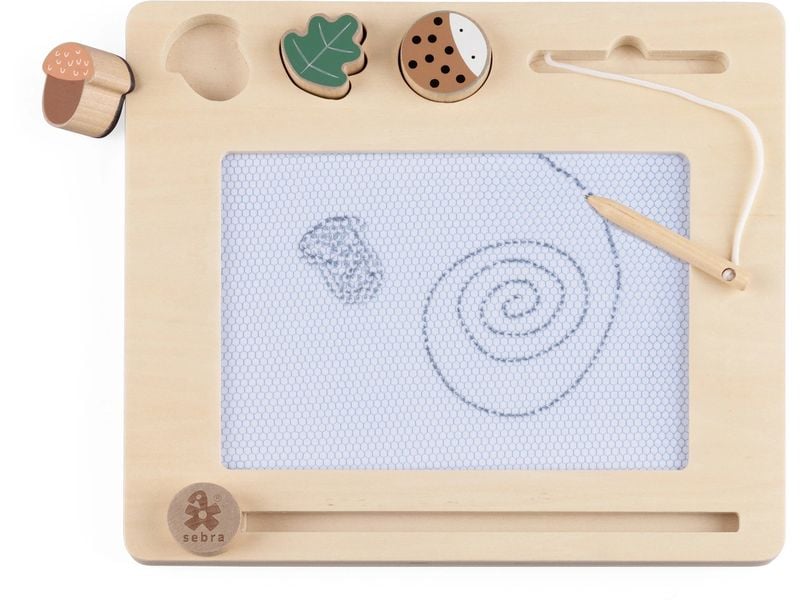 sebra Zeichentafel magnetisch Magnettafel aus FSC-zertifiziertem Holz
