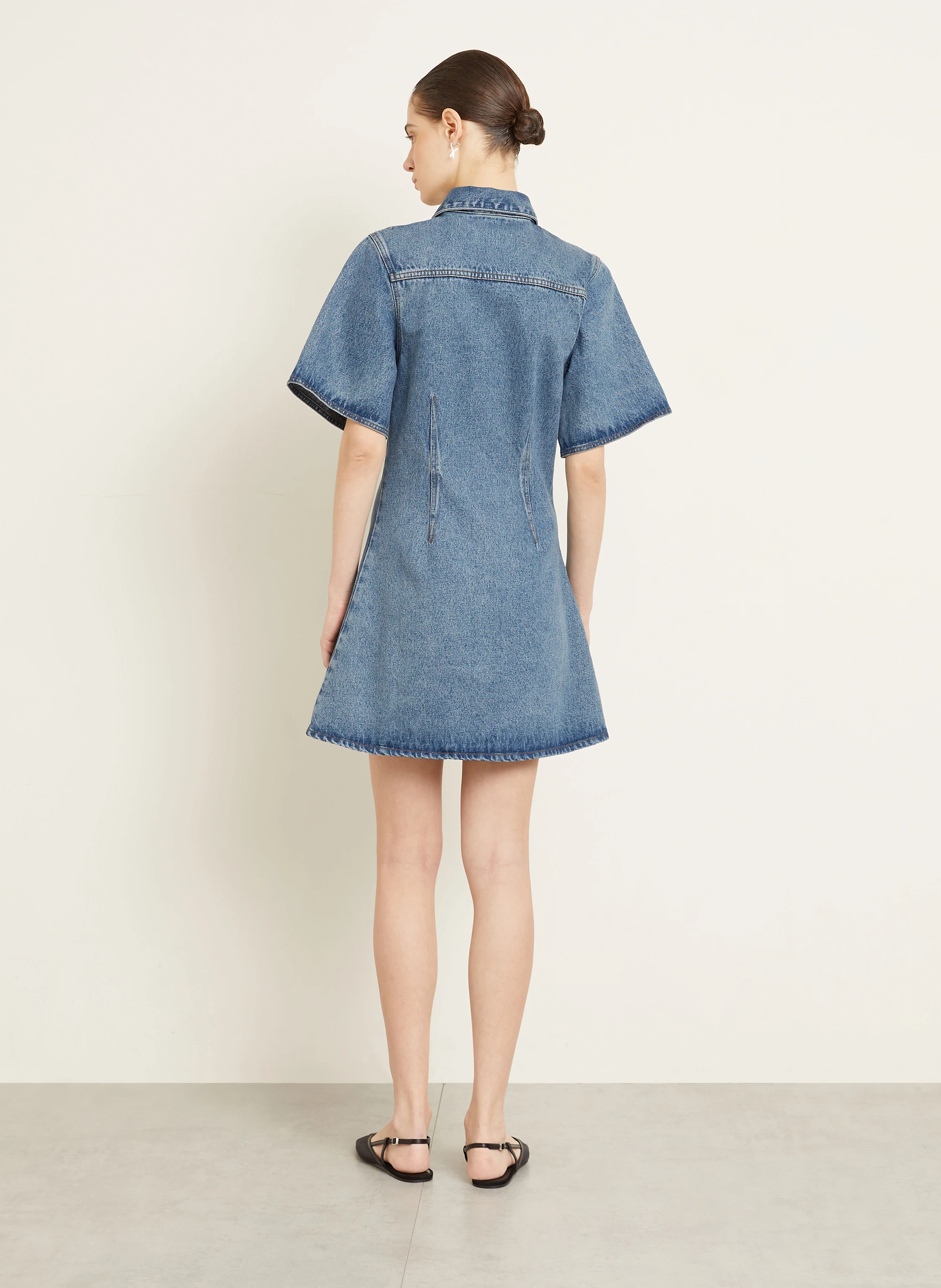 AMI PARIS Jeanskleid