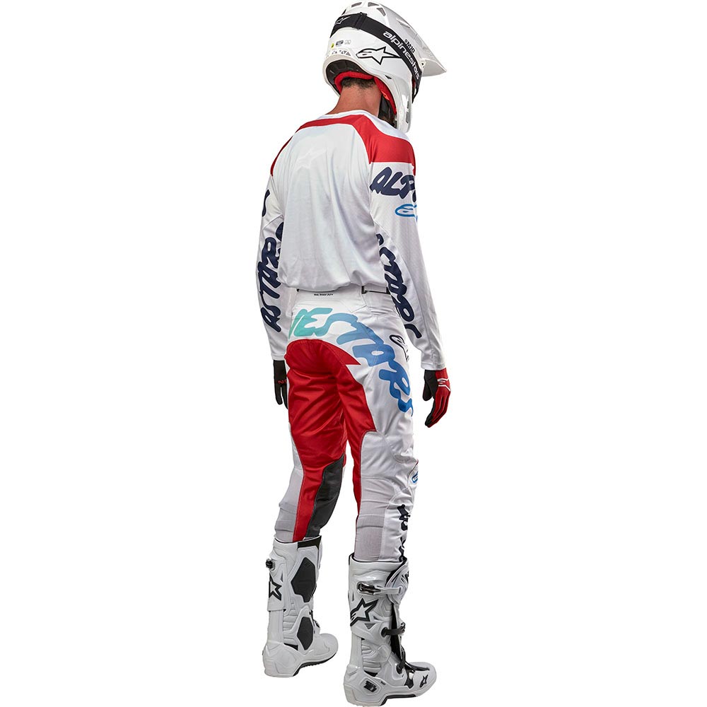 Alpinestars - Maillot Racer Hana Blanc / Multicolore