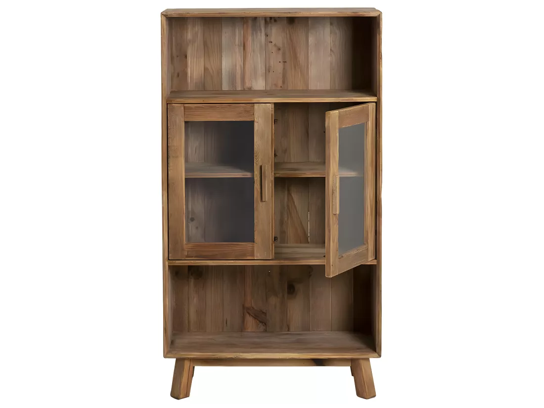 Vaisselier en bois recyclé 90cm Blaise