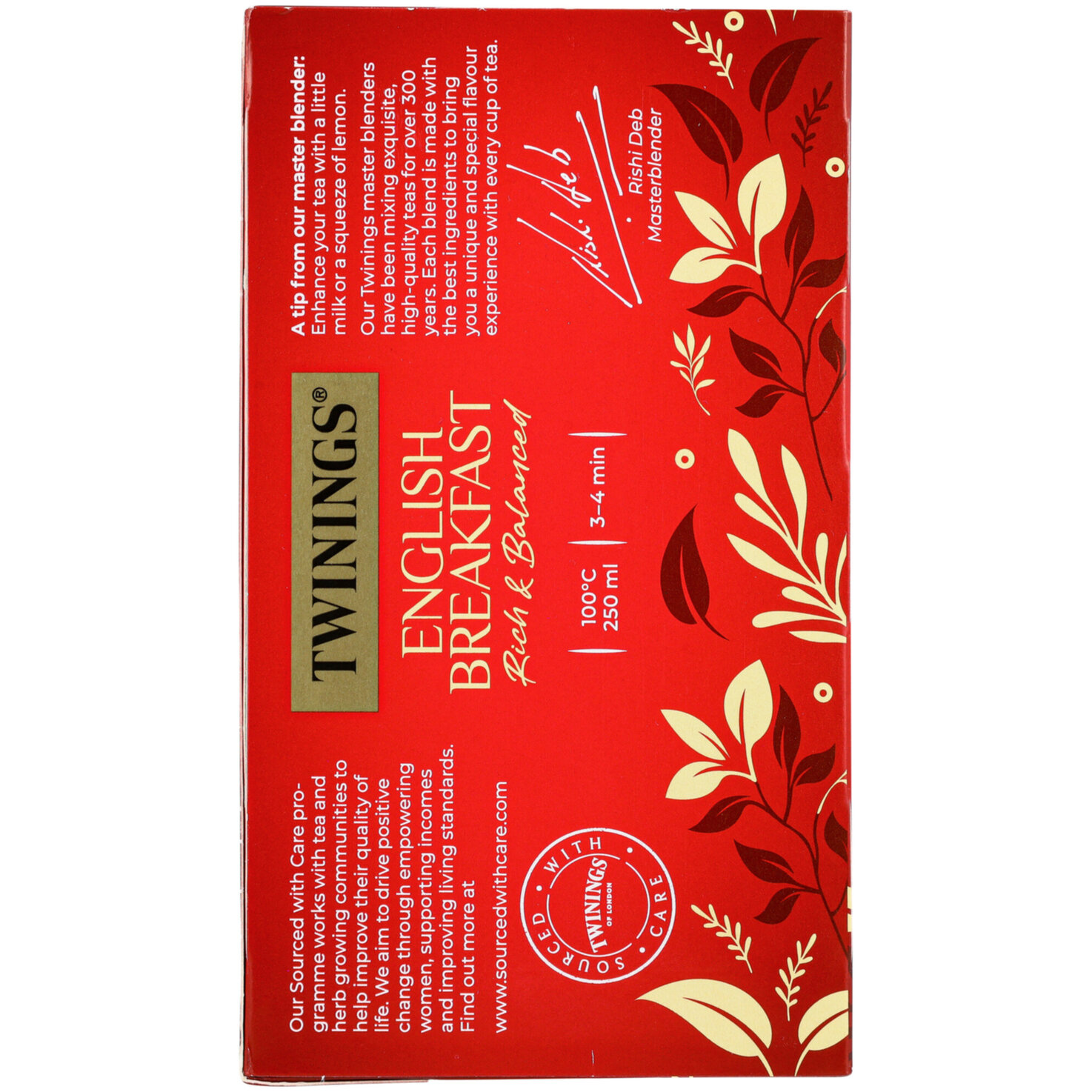 Twinings Tee English Breakfast 50 Beutel