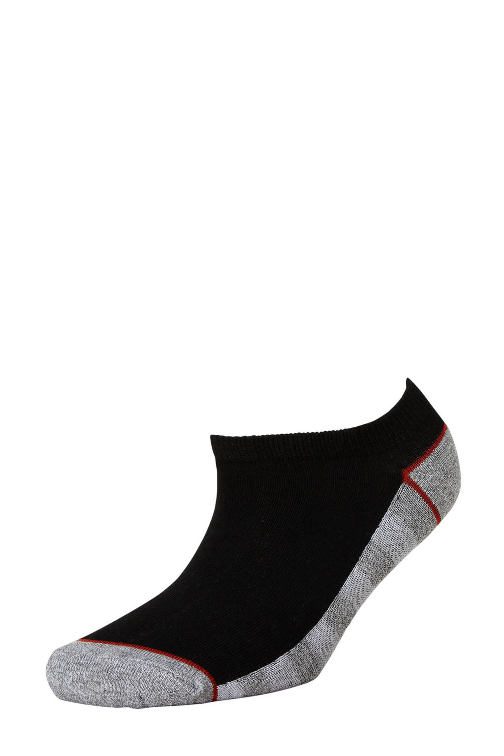 Apollo sneakersokken - set van 10 zwart/multi