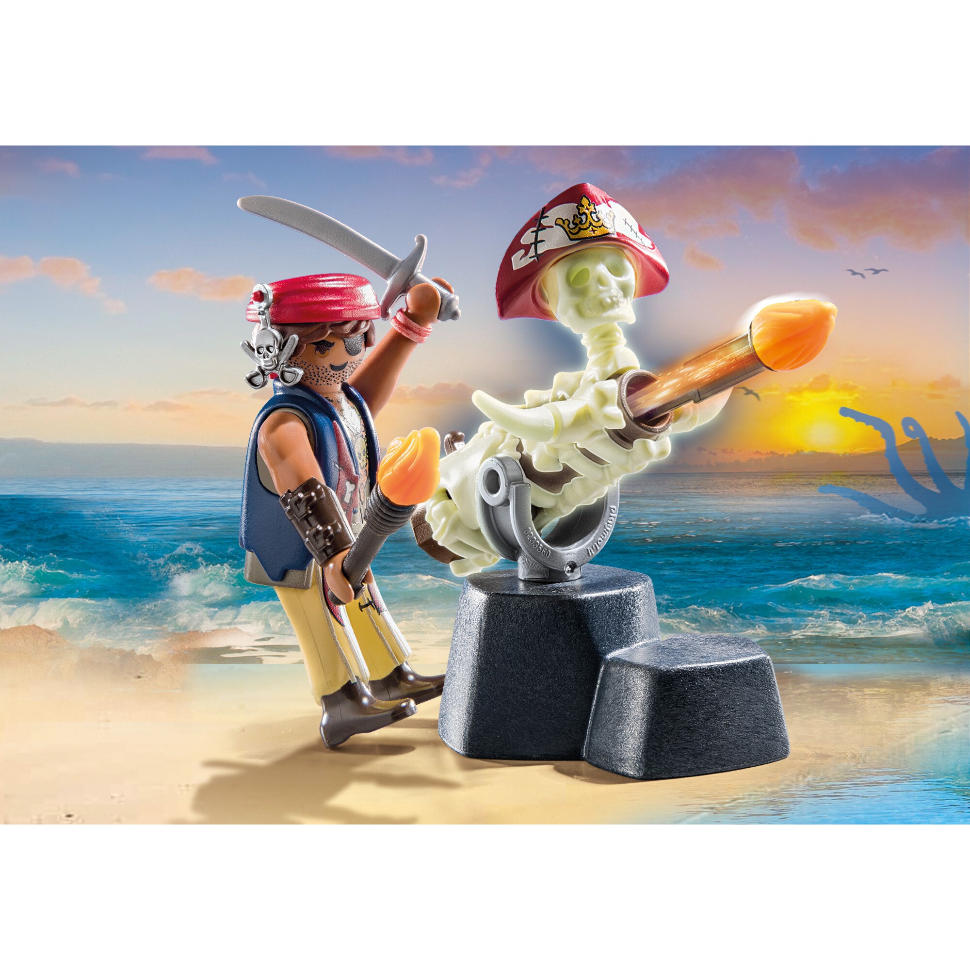 PLAYMOBIL Konstruktionsspielzeug Pirates Kanonenmeister