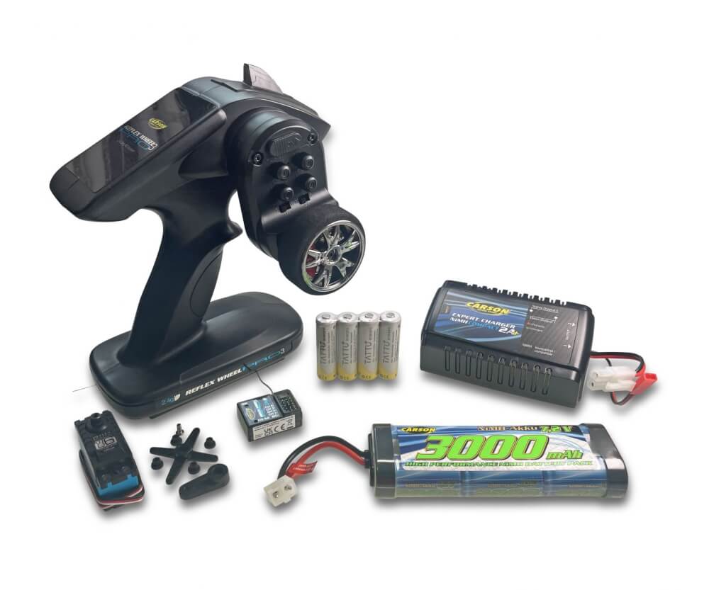 CARSON RC-Reflex Pro 3 Elektro Set braune Box