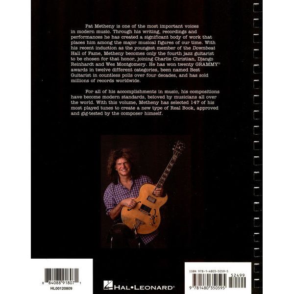 Hal Leonard The Pat Metheny Real Book C