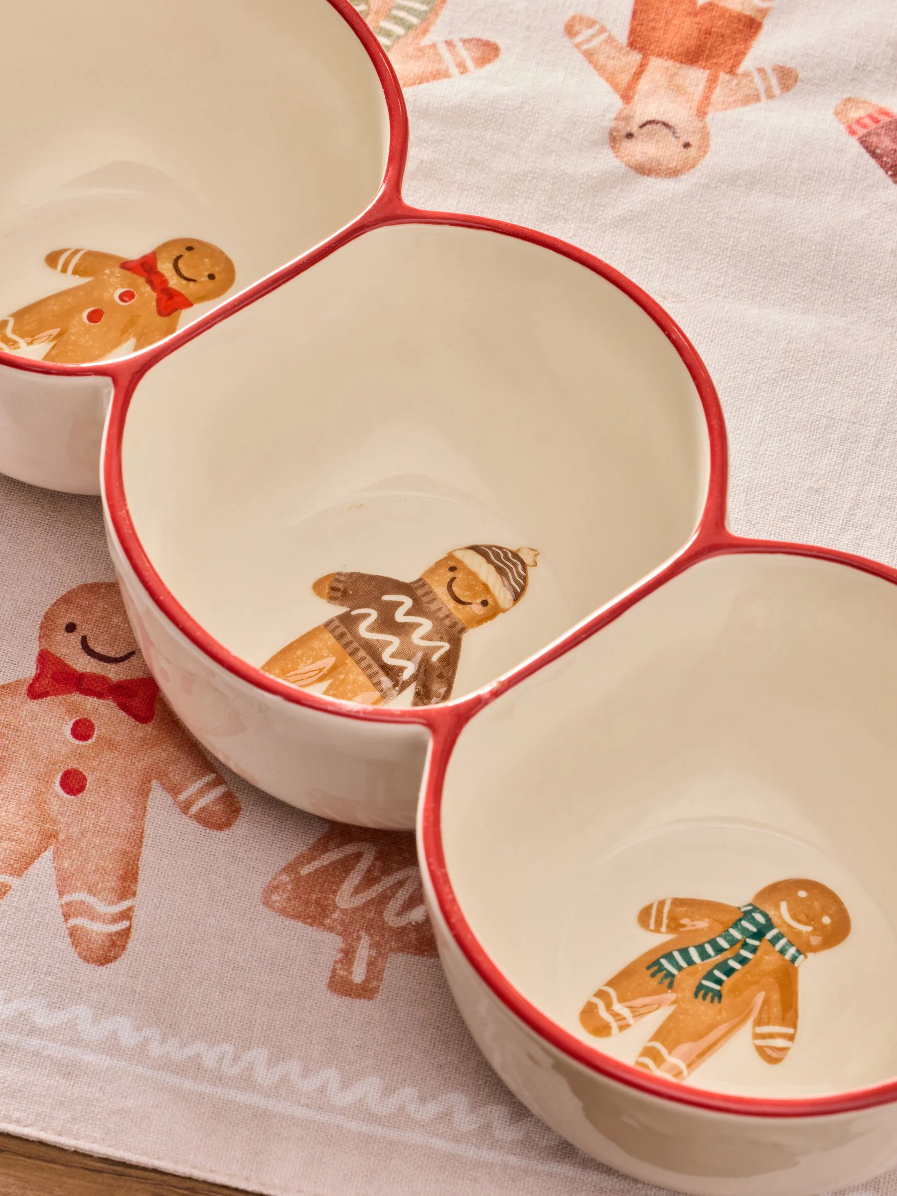 Peperkoek knabbel- en dipkom