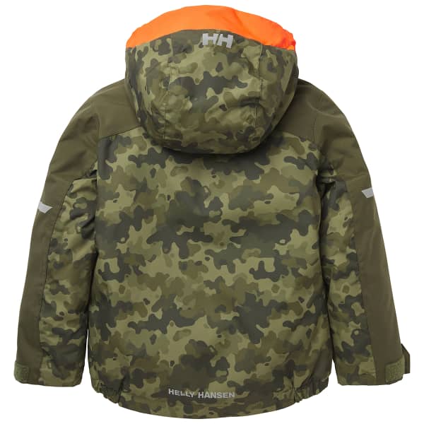 Veste de ski HELLY HANSEN K LEGEND 2.0 INS JKT UTILITY GREEN