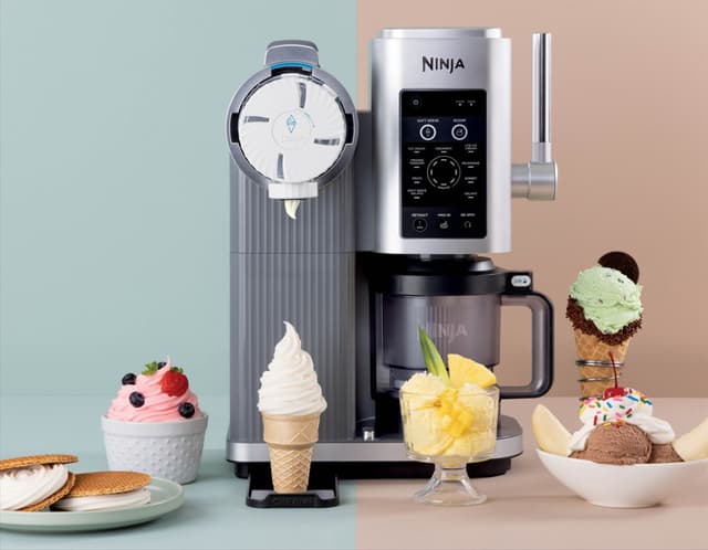 Ninja Swirl fra CREAMi ismaskine NC701EU (platinsølv)