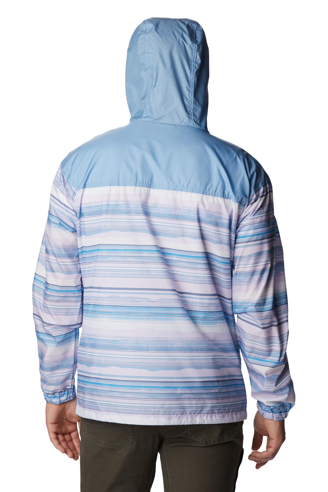 Jaqueta corta-vento masculina Columbia Flash Challenger™ - Nova - Lilás