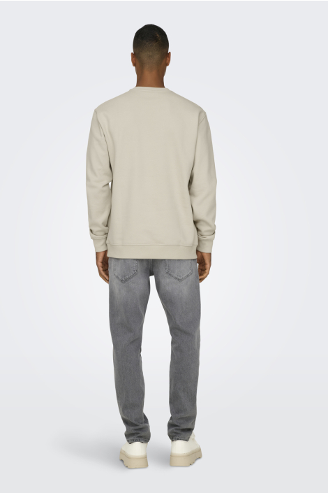 Only & Sons beige heren trui