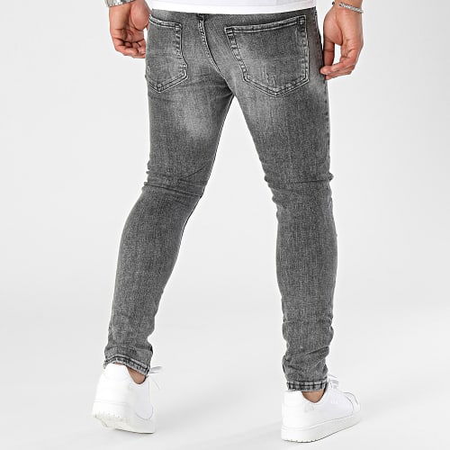Jean Skinny Gris Anthracite
