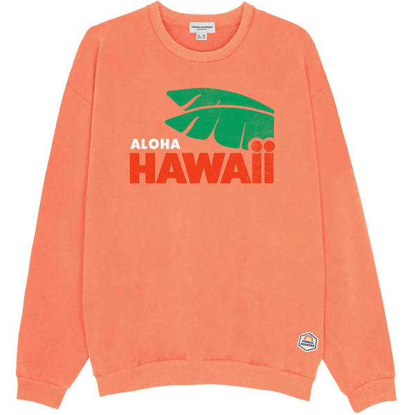 Sweatshirt FRENCH DISORDER DYLAN WASHED HAWAII TANGERINE