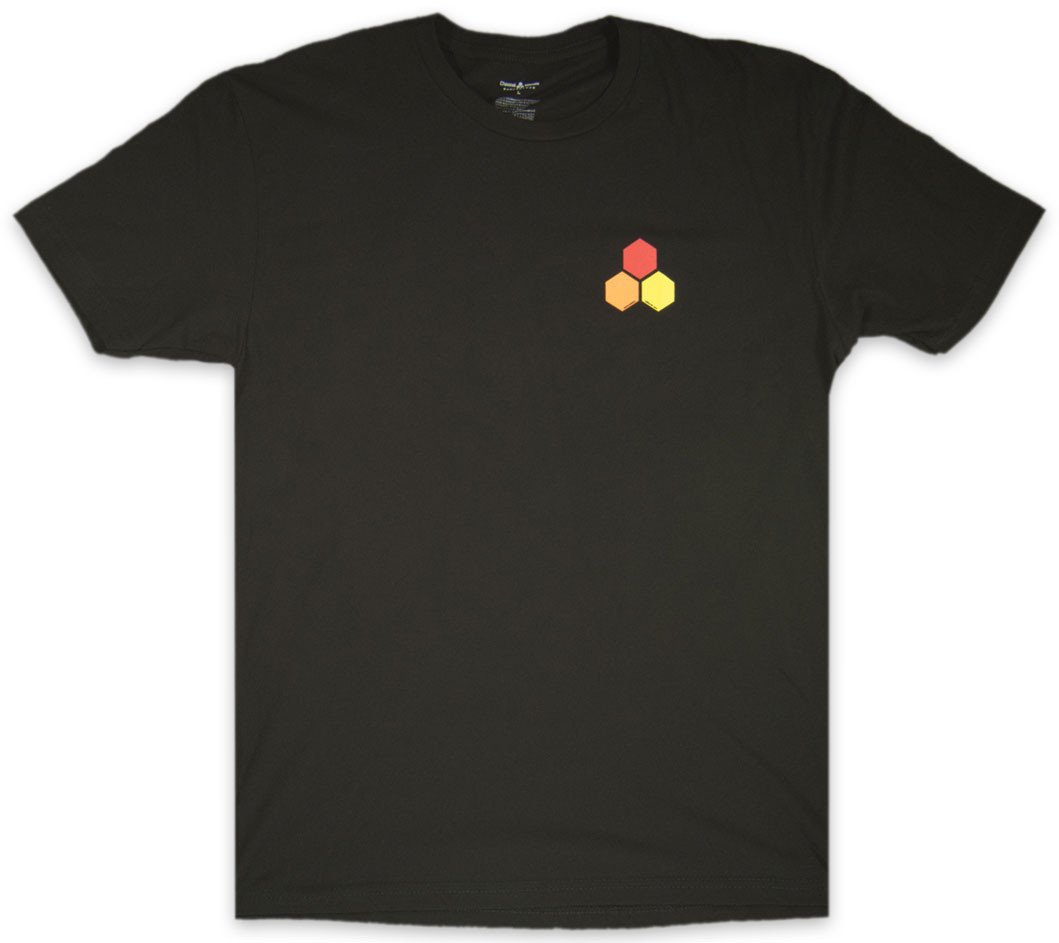 Channel Islands T-Shirt - Curren Hex SS Black