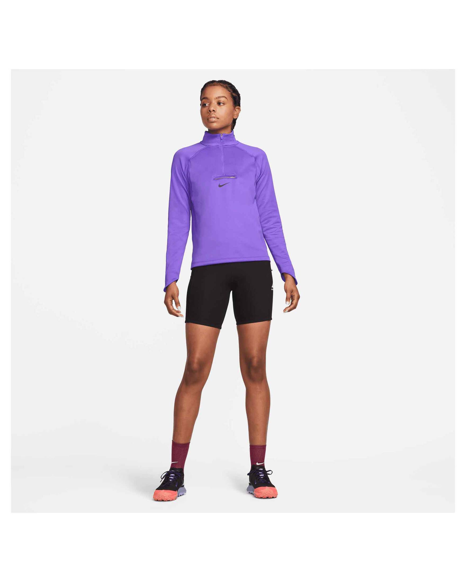 Nike| Damen Laufshirt Langarm