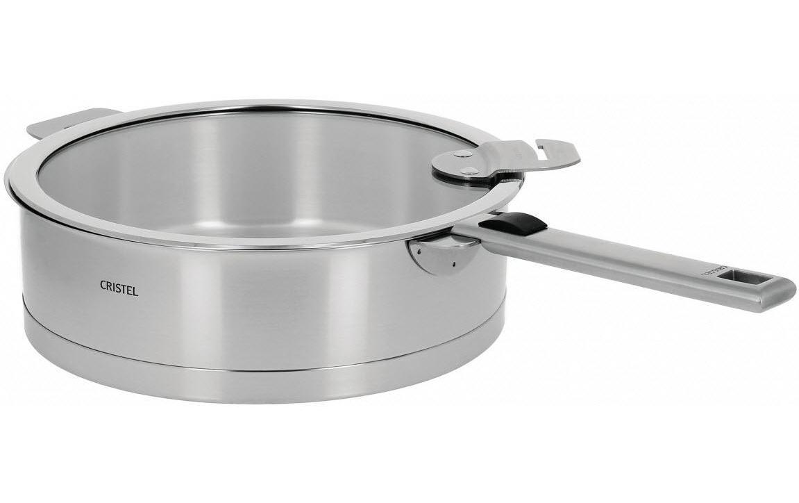 Sautoir Strate 26 cm<br>Edelstahl-Schmorrpfanne