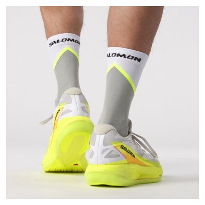 Chaussures Running Salomon Phantasm 2 Blanc/Jaune Homme