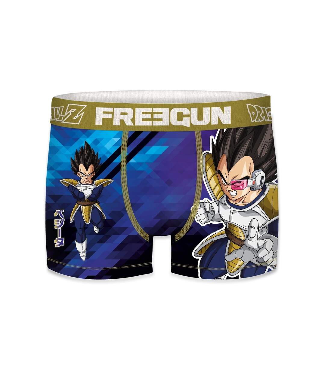 Boxer Homme DRAGON BALL Z, Caleçon Homme Sangoku, Vegeta, Original et Doux (Lot de 4)