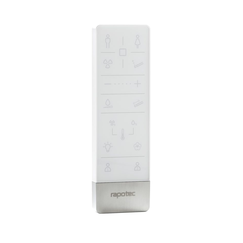 Rapowash douche wc basic wit randloos toilet met bidetsproeier