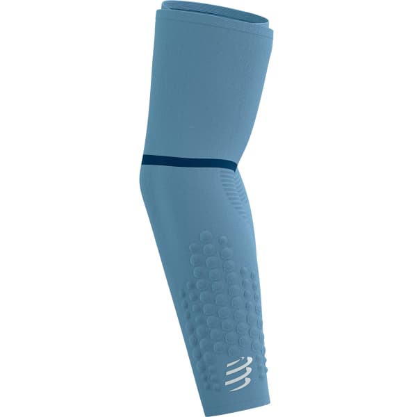 Manchon de compression COMPRESSPORT ARMFORCE ULTRALIGHT DENIM/WHITE REFL