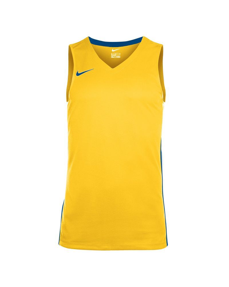 Maillot de basket Nike Team Jaune & Bleu Royal pour enfant
