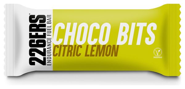 Barre énergétique 226ERS Endurance Fuel Bar Choco Bits Citron - 60g