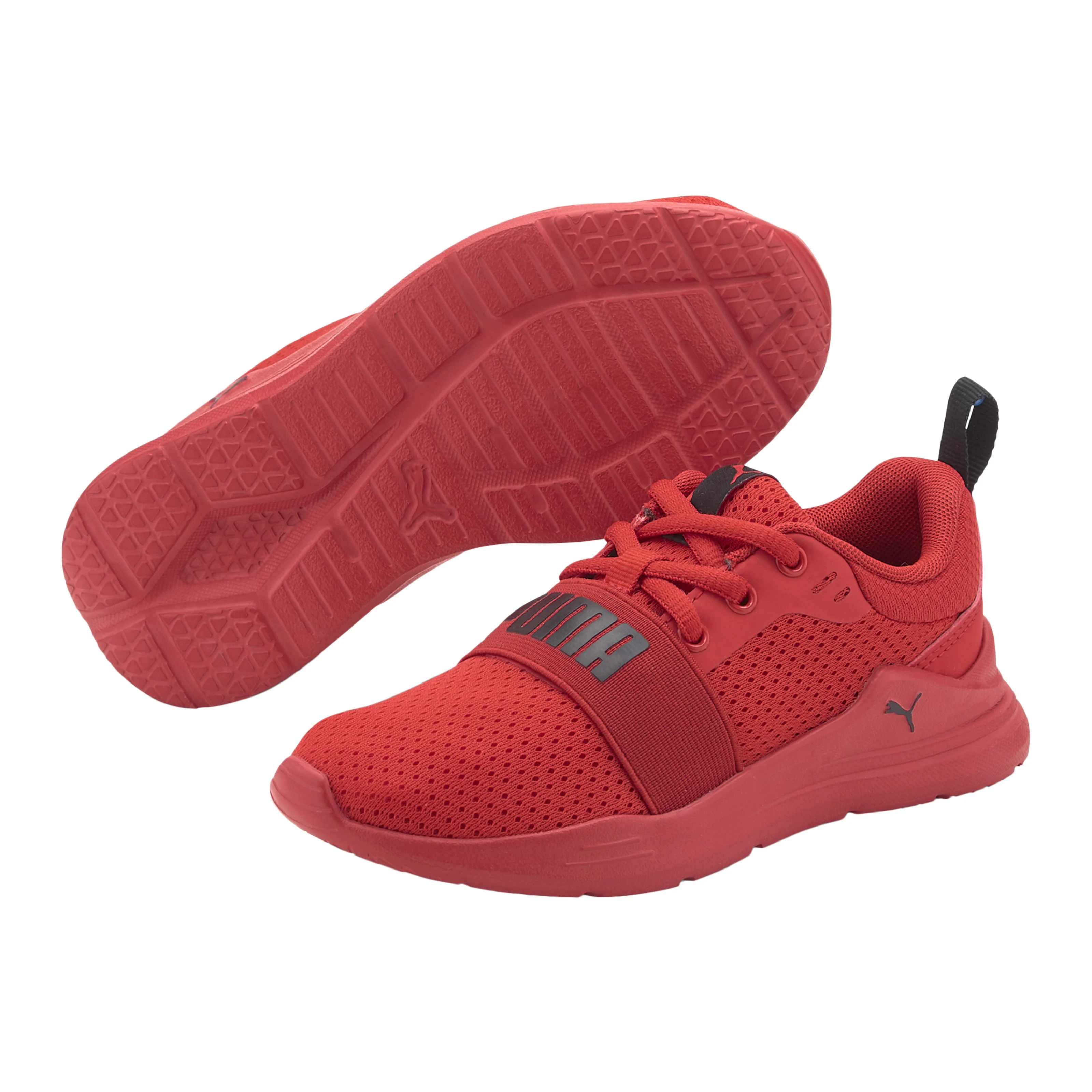 Basket à lacets enfantwired run ps | Rouge