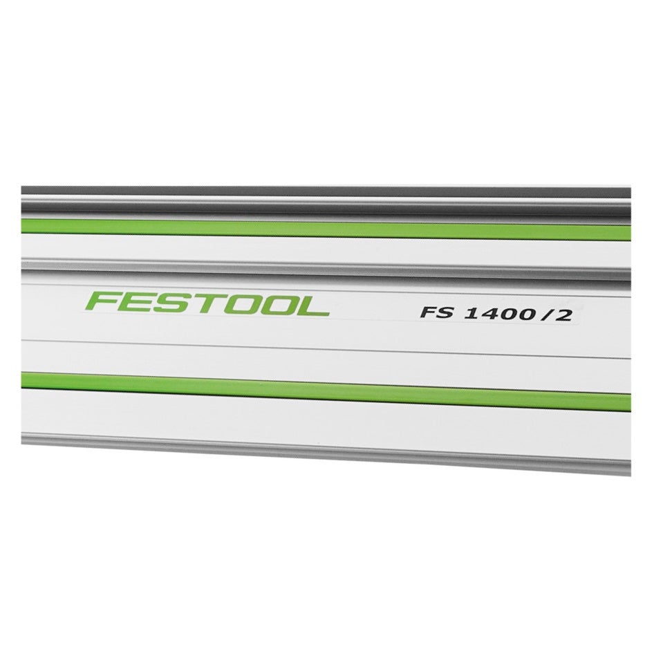 Festool FS 1080/2 Set 2x Geleiderail 1080 mm (2x 491504) voor hand-, inval- en decoupeerzagen / bovenfrees