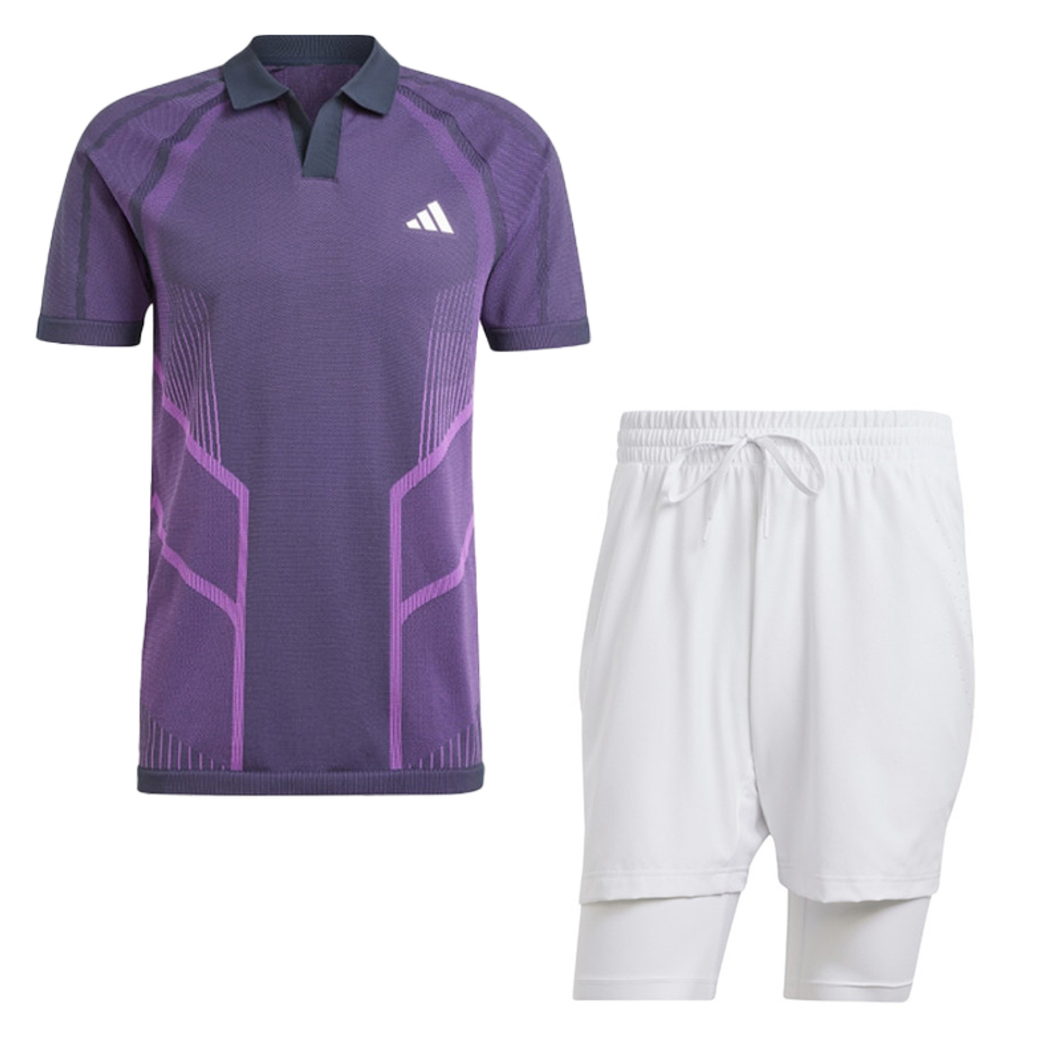 adidas Pro Seamless Polo Set Heren