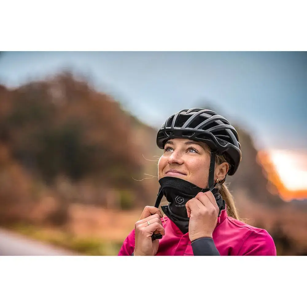 FUTURUM 4 SEASONS Neck Warmer Merino Zwart Dames
