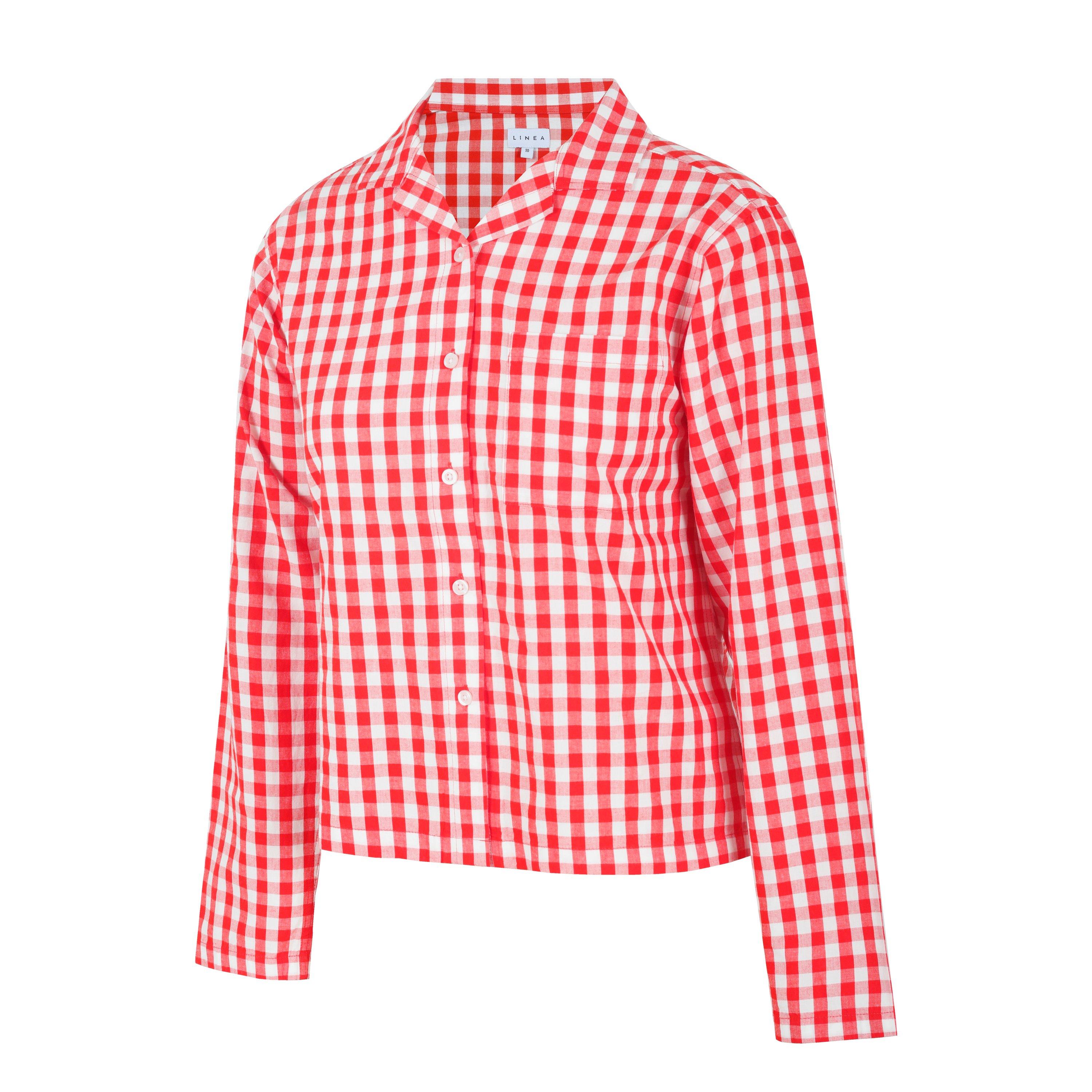 Linea LONG SLEEVE PJ SHIRT BOXY RELAXED FIT