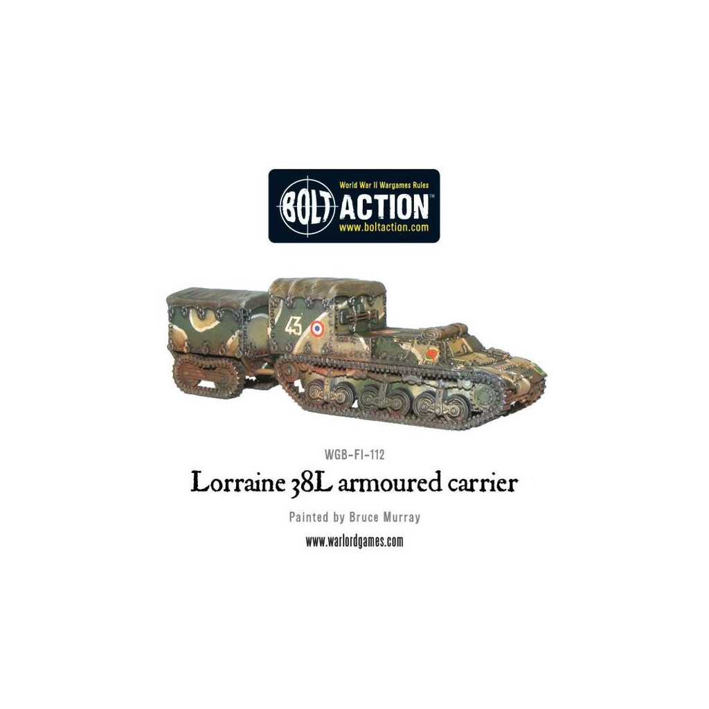 Bolt Action - French - Lorraine 38L Armoured Carrier