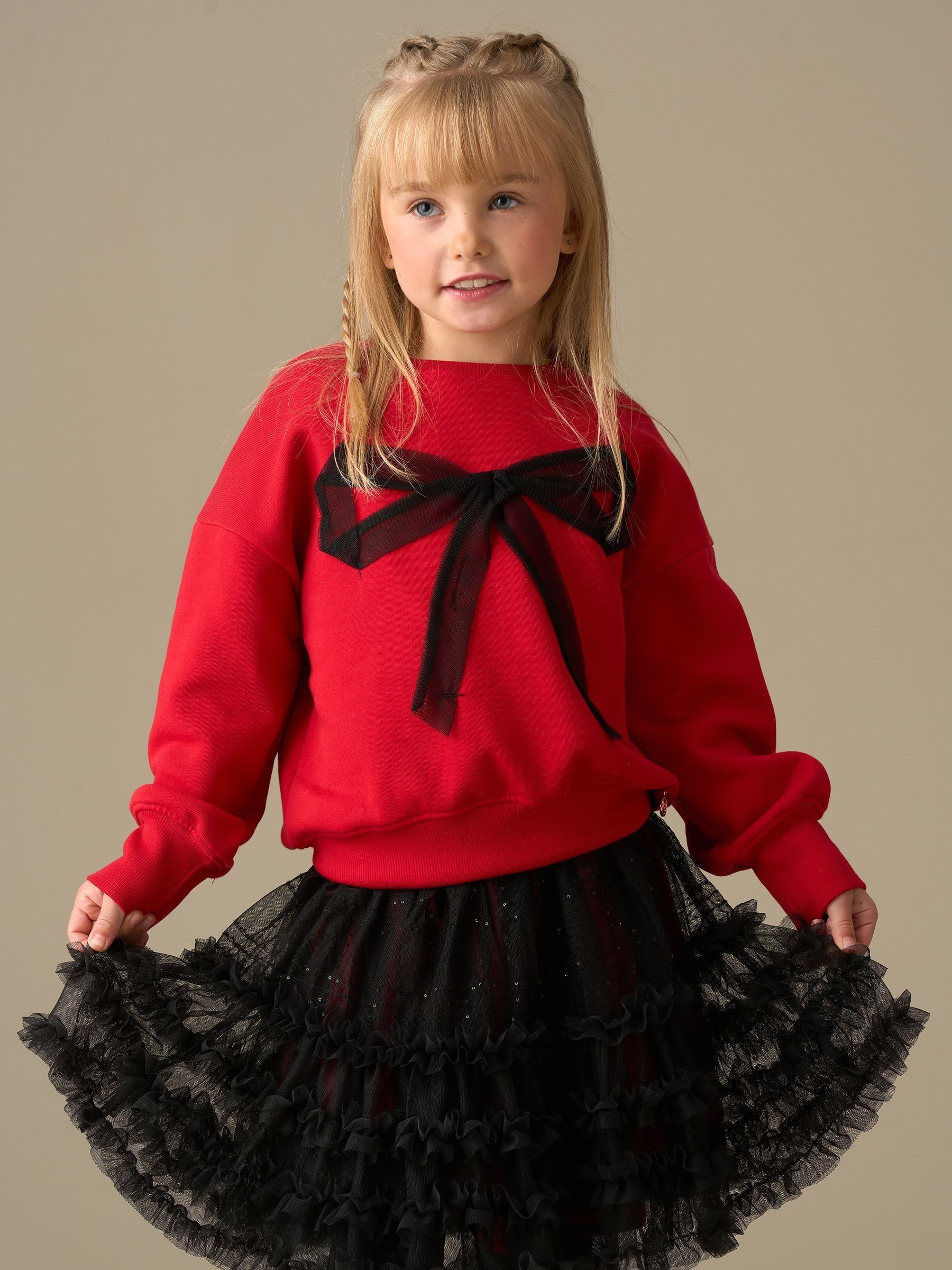 Angel & Rocket Freya Mesh Bow Sweater