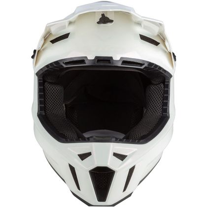 Casque cross KLIM F3 CARBON ASSAULT CAMO WHITE 2023 - Blanc / Noir