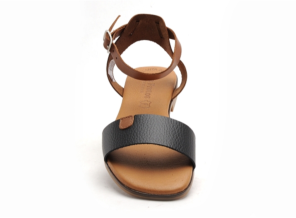 Eva frutos nu pieds plats femme 3052 noir