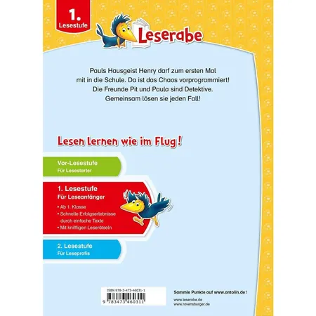 Ravensburger Leserabe Erstlesegeschichten Detektive/Schule
