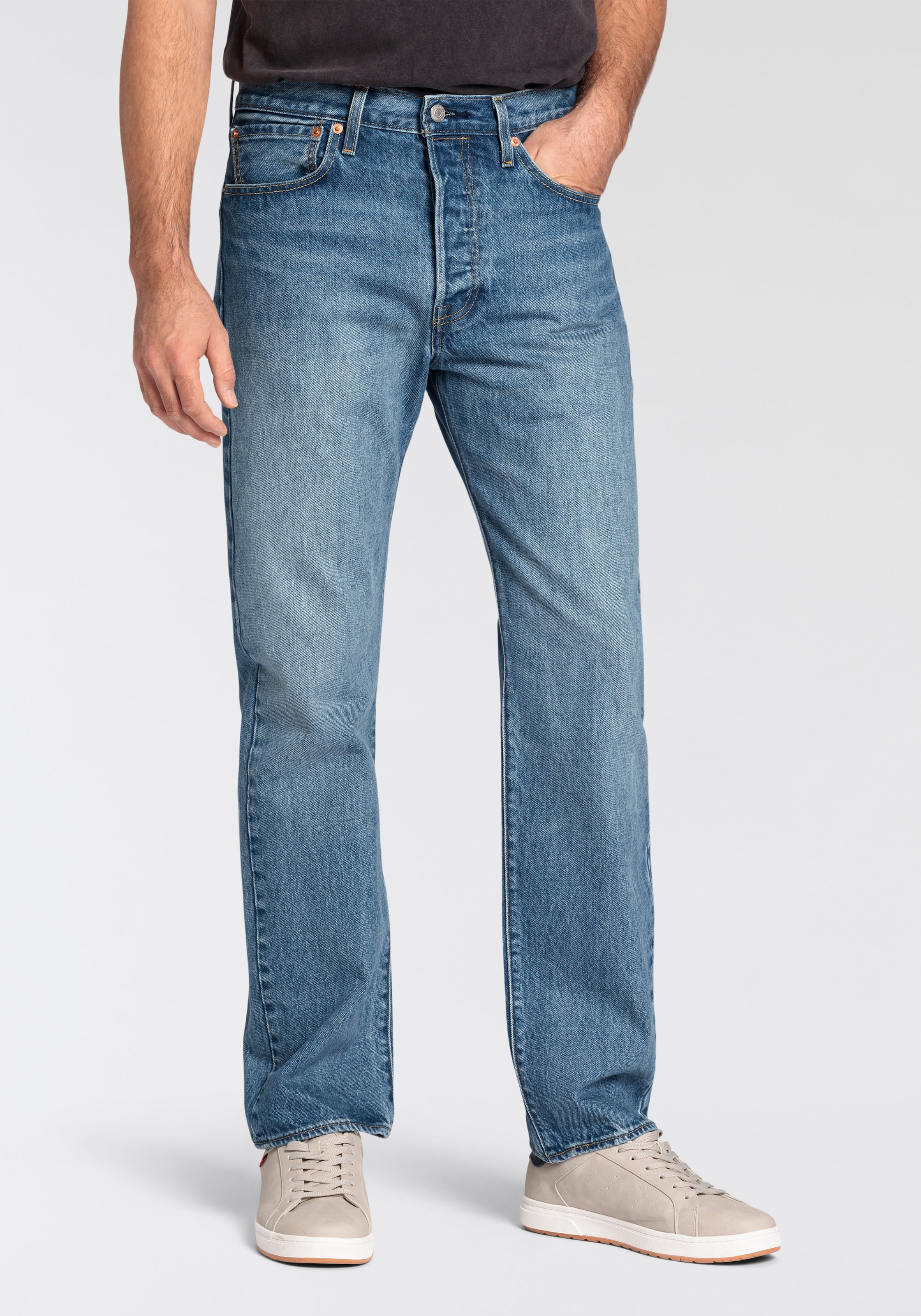 Levi's® Straight-Jeans »501 LEVI'S ORIGINAL« mit Markenlabel