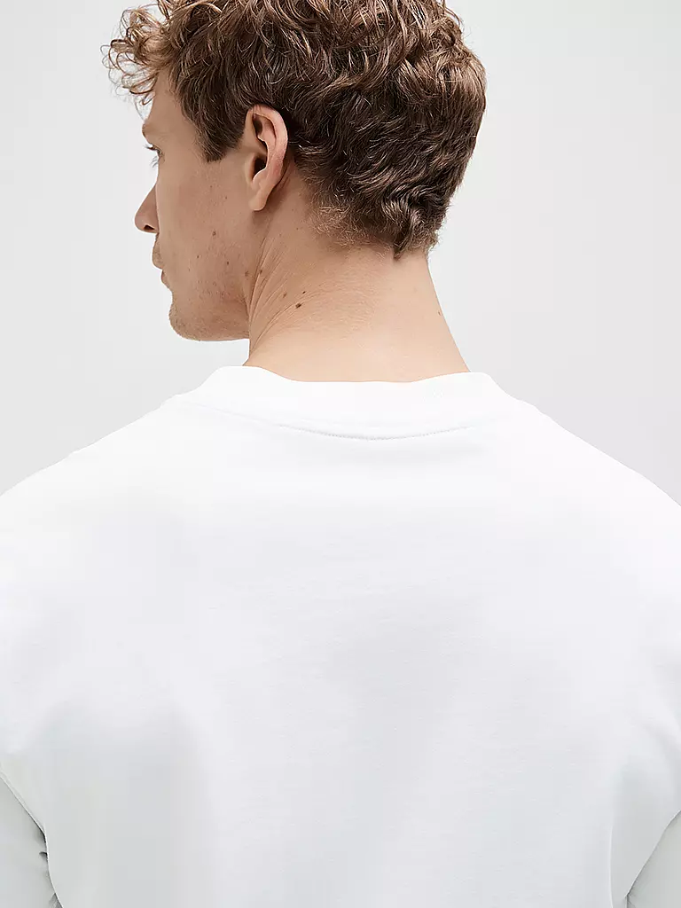 SELECTED T-Shirt SLHCOLMAN weiss