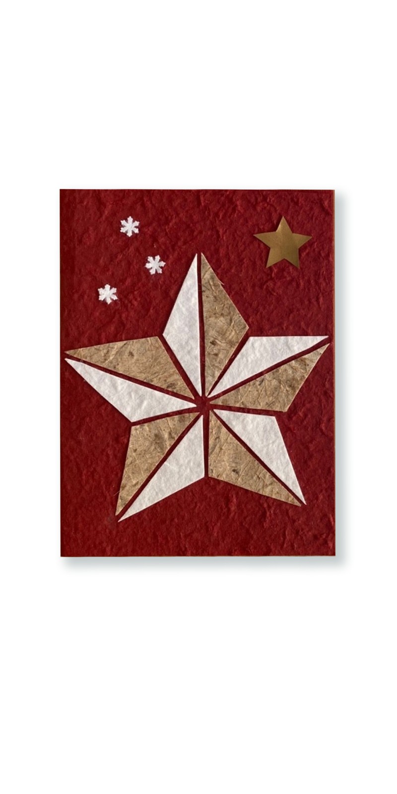 Grußkarte Tannenbaum rot, rot, T 17 cm, B 12 cm günstig bestellen