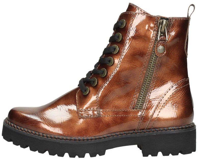 Marco Tozzi Veterschoenen Hoog brons