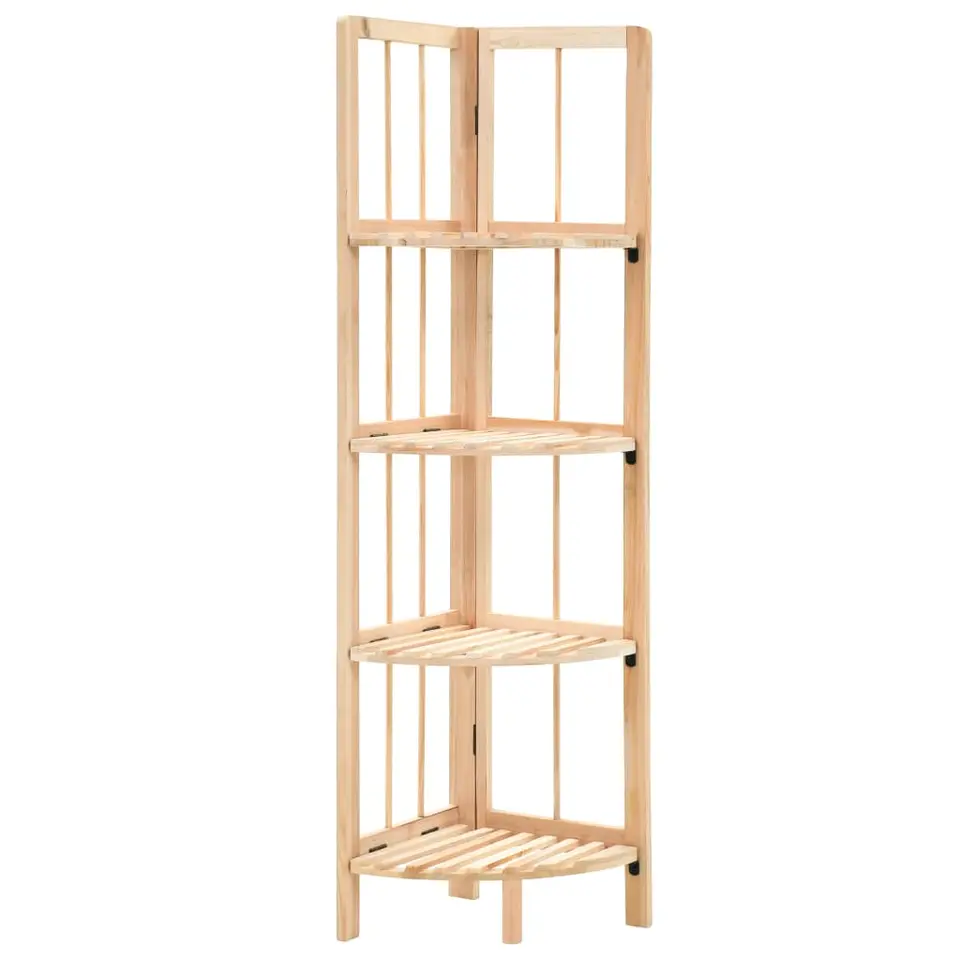 vidaXL - Hoekschap - Beige - Hout
