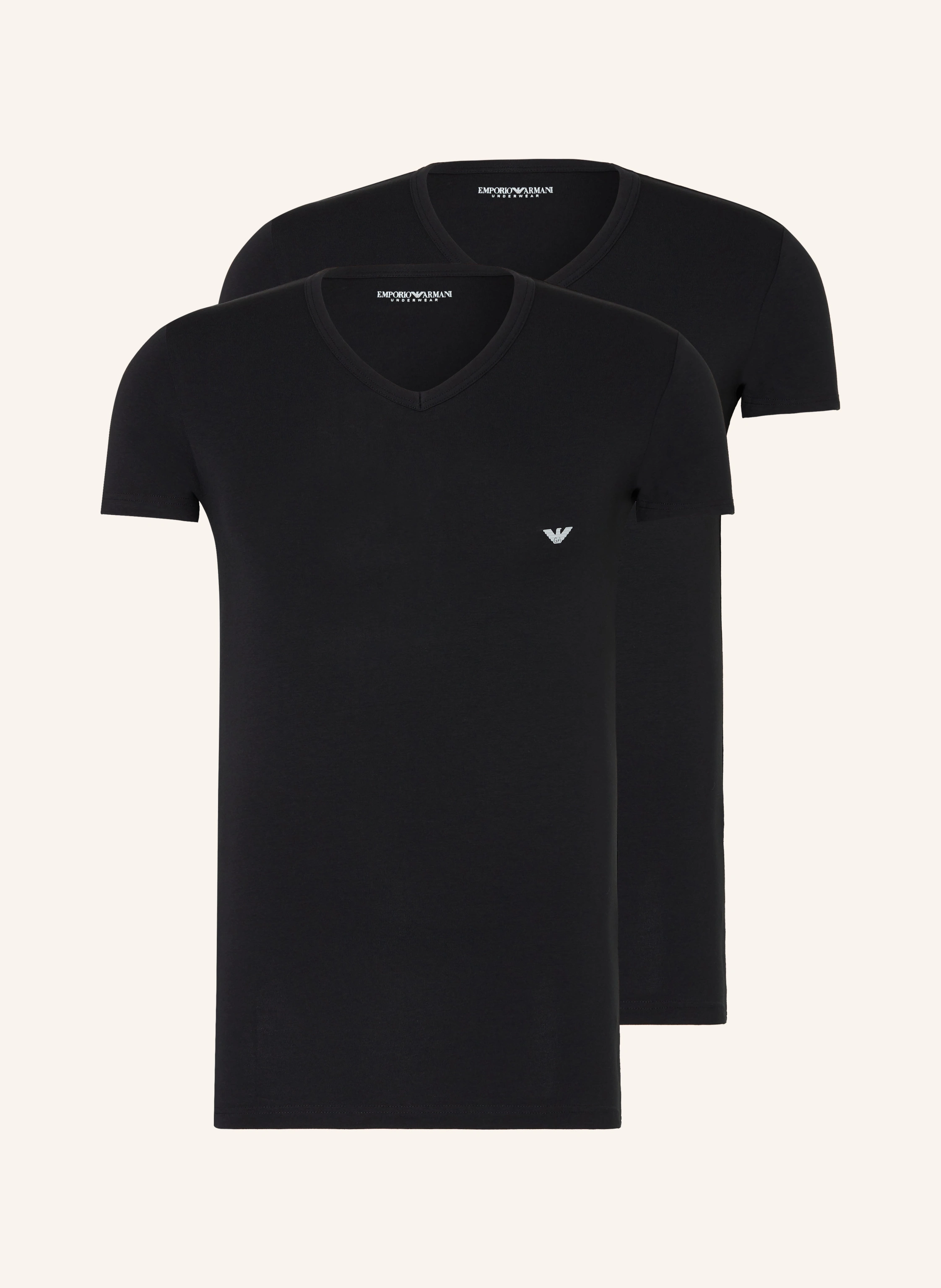 EMPORIO ARMANI 2er-Pack V-Shirts
