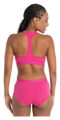 Brassière Femme Icebreaker Merinos Sprite Rose