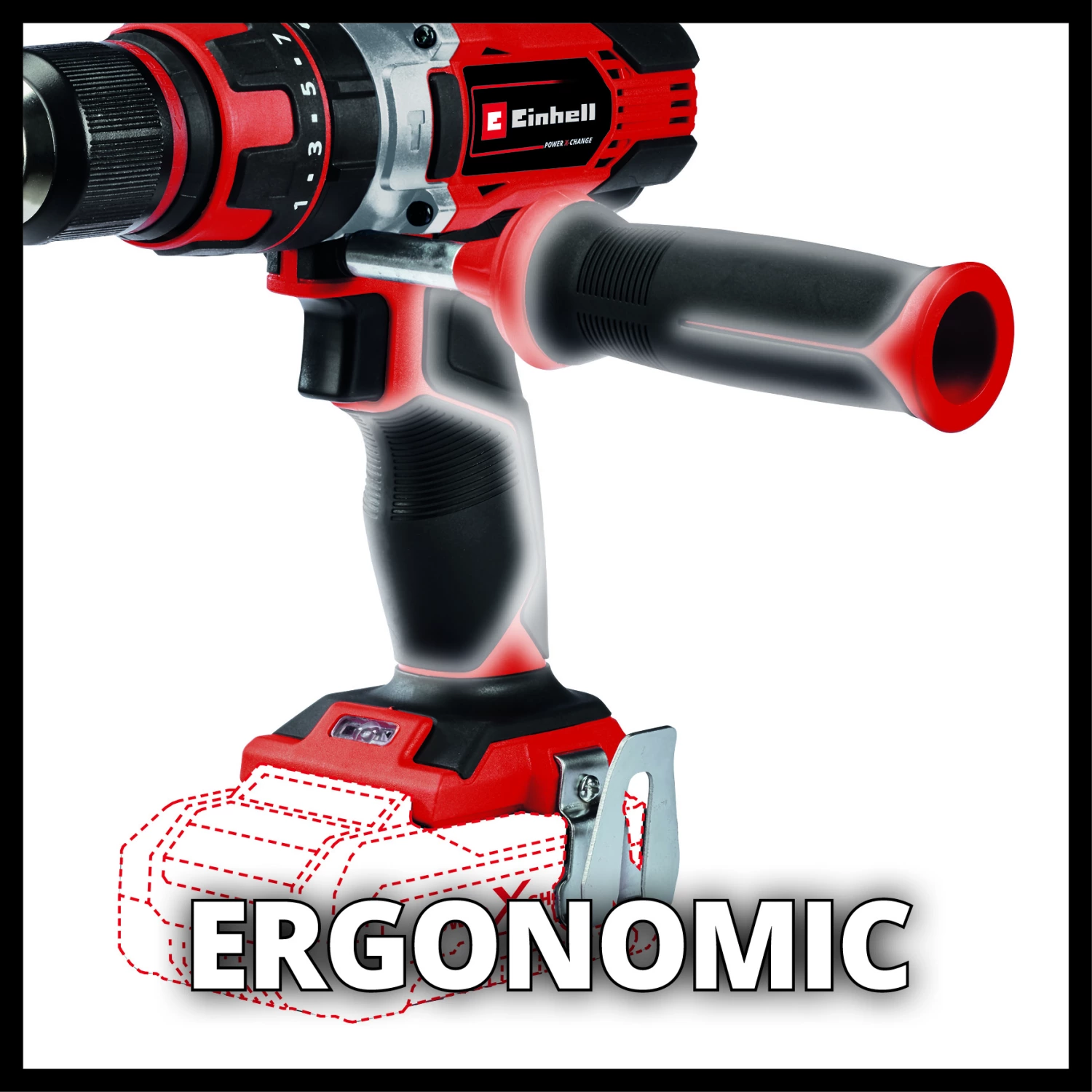 Einhell TE-CD 18/48 Li-i Solo 18V Li-Ion accu klopboor- /schroefmachine body
